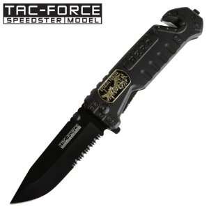  Hero Special Forces Assisted Action Folding Knife (BLACK 