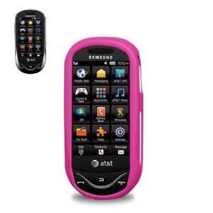   Protector Cover for Samsung Propel A697   Hot Pink