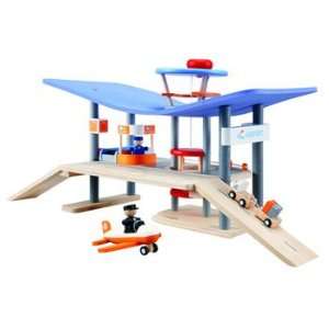  Plantoys Wooden Airport Playset