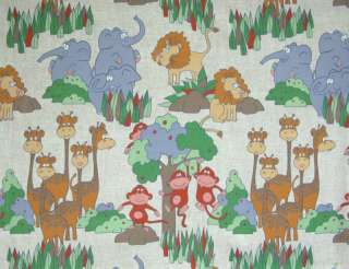 Juvenile Animal LG Print Decorative Fabric / Draperies  