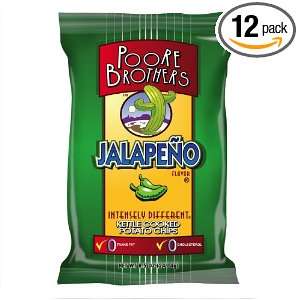 Poore Brothers Jalapeno, 8.5 Ounce (Pack of 12)  Grocery 