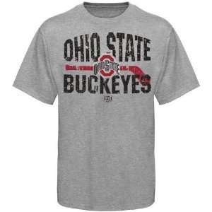 Old Time Hockey Ohio State Buckeyes Ash Rockaway T shirt 