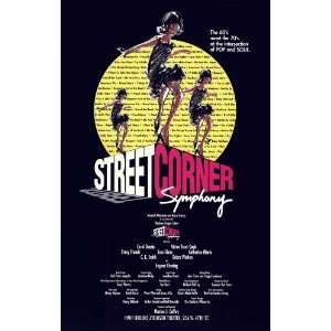 Street Corner Symphony Poster Broadway Theater Play 27x40  