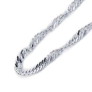   Necklaces Singapore 060 Gauge Chain ( Available Length 16~30)   24
