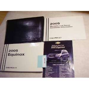    2005 Chevy Chevrolet Equinox Owners Manual Chevrolet Books