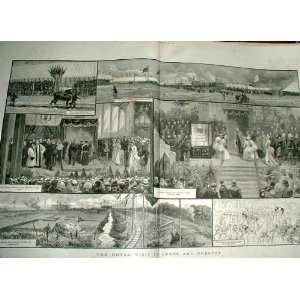  Royal Visit Leeds Preston 1885