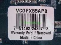 PNY VCGFX55APB NVIDIA Geforce FX5500 DDR 128MB AGP 8X Dual VGA/TV Out 