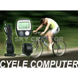  Bicycle Bike LCD Cycle Computer Speedometer Odometer 