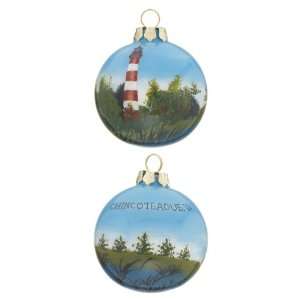 Personalized Chincoteague Virginia Christmas Ornament  