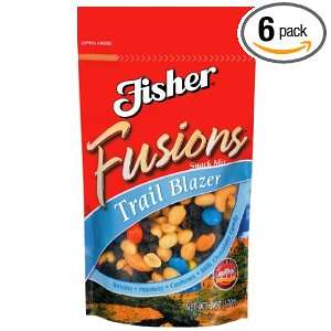 Fisher Fusion Trailblaze Snack Mix, 6 Ounce Packages (Pack of 6 