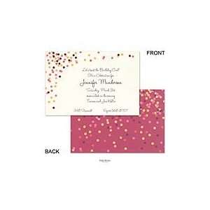   Dotted Whimsy Invitation Birthday Party Invitations 
