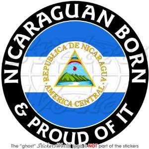  NICARAGUA Nicaraguan Born & Proud Central America 100mm (4 