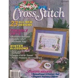  Cross Stich 23 New Designs 1993 Wonderful  Simple Cross Stitch