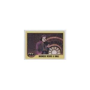  1989 Batman the Movie (Trading Card) #183   Madness Wears 