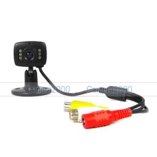 420TVL Mini Video Audio CCTV Security Camera 1/3 Color CMOS 940nm IR 