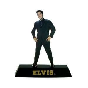  Elvis In Black Suit Stand up Case Pack 24