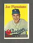 1958 Topps # 373 Joe Pignatano   L. A. Dodgers   EX++
