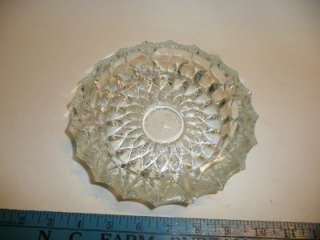   CRYSTAL DETAILED CUT ASH TRAY ANTIQUE VINTAGE OLD NICE RARE FIND HOT