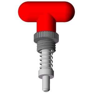  Pop Pin 1/2 Tip, 1 1/2 barrel length, red TR6 knob 1 