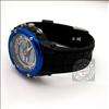 New Ohsen Mens Blue Digital Analog Date Sport Watches  