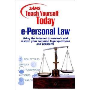  Sams Teach Yourself e Personal Law today (Teach Yourself 