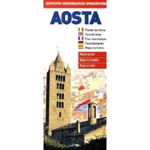  Valle dAosta Tourist Map (Italian Edition) (9788851101329 