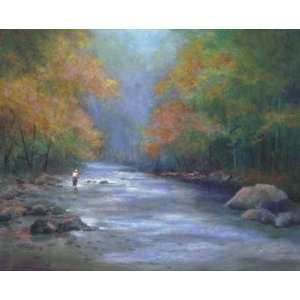  Autumn On River Poster Print