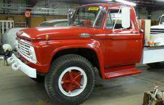 1963 Ford F750 flatbed fire truck in Commercial Trucks   Motors