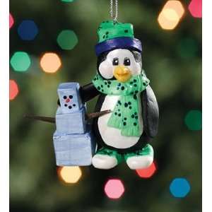  Chillinz Penguin Building An Ice Cube Snowman Christmas 