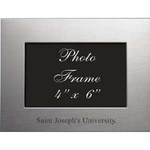  Saint Josephs University   4x6 Brushed Metal Picture 