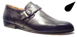 Mens Leather Dress Work Office Shoes Black   Fernando style  