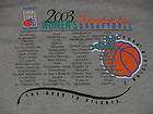 MARQUETTE 2003 NCAA Mens Basketball FINAL FOUR Shirt LG  