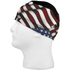 Schampa Stretch Skullies , Style American Flag SKLCP007 