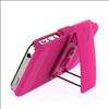 Pink Belt Clip Holster Case Cover w/Stand for Apple iPhone 4 4G 4S AT 