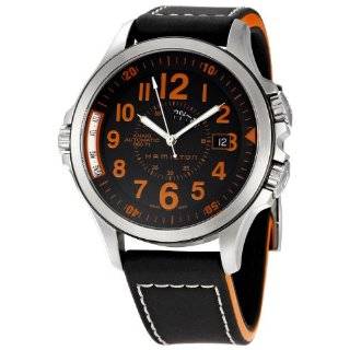  Hamilton Mens H70685337 Khaki Field GMT Watch Hamilton Watches