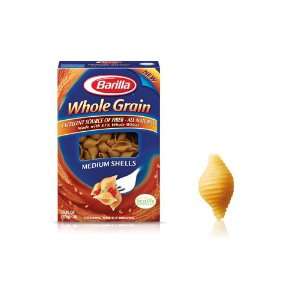 Barilla Whole Grain Pastas   Medium Shells  Grocery 