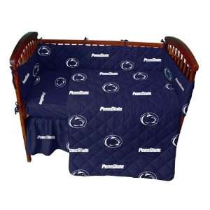  Penn State Nittany Lions NCAA Baby Crib Set   ( White 
