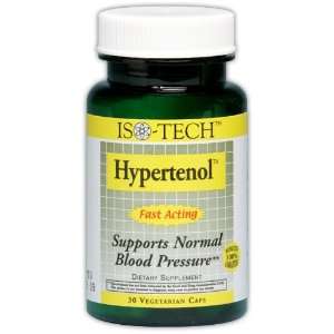 IsO Tech Hypertenol 200 mg, 30 Vegetarian Caps Health 