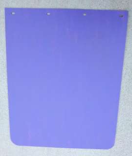 mud flaps(2) 24x30 light purple poly for Peterbilt Kenworth 