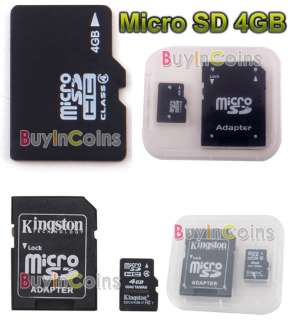 4GB Micro SD MicroSD TF Memory Card 4G 4 GB  