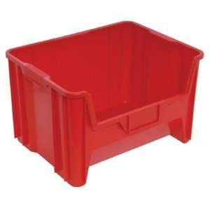 Giant Stack Container   Red (15 1/4 x 19 7/8 x 12 7/16)   [Set of 3 