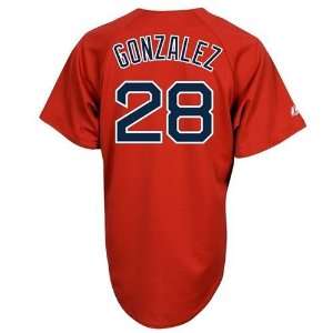  Adrian Gonzalez #28 Boston Red Sox Replica Jersey (Red 