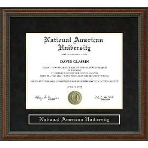    National American University (NAU) Diploma Frame