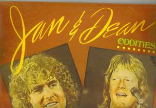 Jan And Dean Oddities Lp Magic Carpet Records with 17 Rare Tracks 