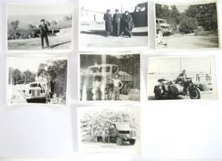 OLD BULGARIAN LOT 7 MILITARY SOLDIER TRUCK REAL PHOTO  
