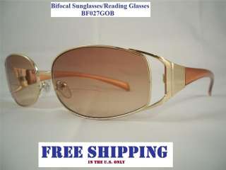 Bi Focal Sunglass Reading Glass Aspheric Lens BF027 NEW  