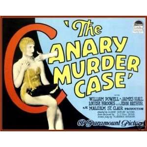  The Canary Murder Case (1929) William Powell, Louise 