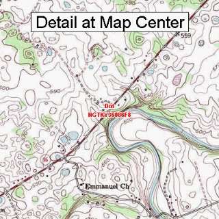  Quadrangle Map   Dot, Kentucky (Folded/Waterproof)