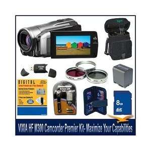 M300 Flash Memory Camcorder w/ 3.89MP CMOS Sensor, 2.7 Touch LCD, 15x 