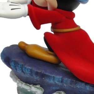 DISNEY Mickey Mouse Fantasia Wizard Sorcerer Apprentice Big Figure 